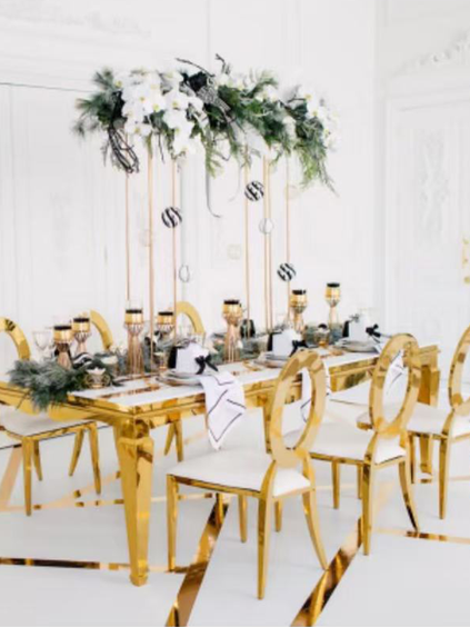 不銹鋼餐桌餐椅