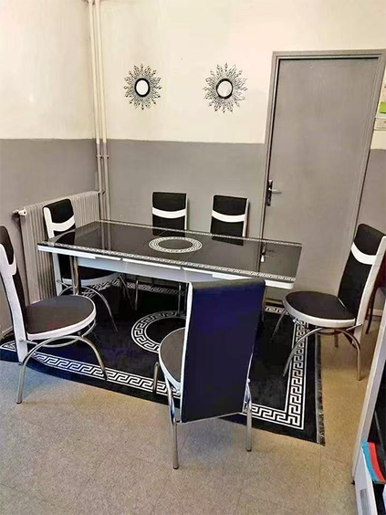 不銹鋼餐桌餐椅